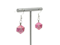 Siren Song - Ioun Stone D20 Dice Earrings by Norse Foundry