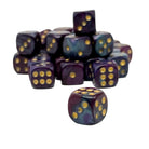 Solaris - Set of 36 - 12mm Pips by Hexed®-Plastic Dice-Hexed-Norse Foundry-dungeons & dragons-d&d dice-rpg d6-plastic d6-d&d-d6-warpips-pips-perfect for tabletop rpgs
