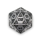 Space Dice Meteor Runestones™ - 25mm D20 - Shooting Star-Dice-Norse Foundry-Norse Foundry-dungeons & dragons-d&d dice-rpg dice-d20-metal dice-d&d-25mm-perfect for tabletop rpgs