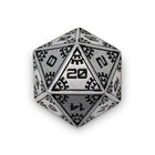 Space Dice Meteor Runestones™ - 25mm D20 - Shooting Star-Dice-Norse Foundry-Norse Foundry-dungeons & dragons-d&d dice-rpg dice-d20-metal dice-d&d-25mm-perfect for tabletop rpgs
