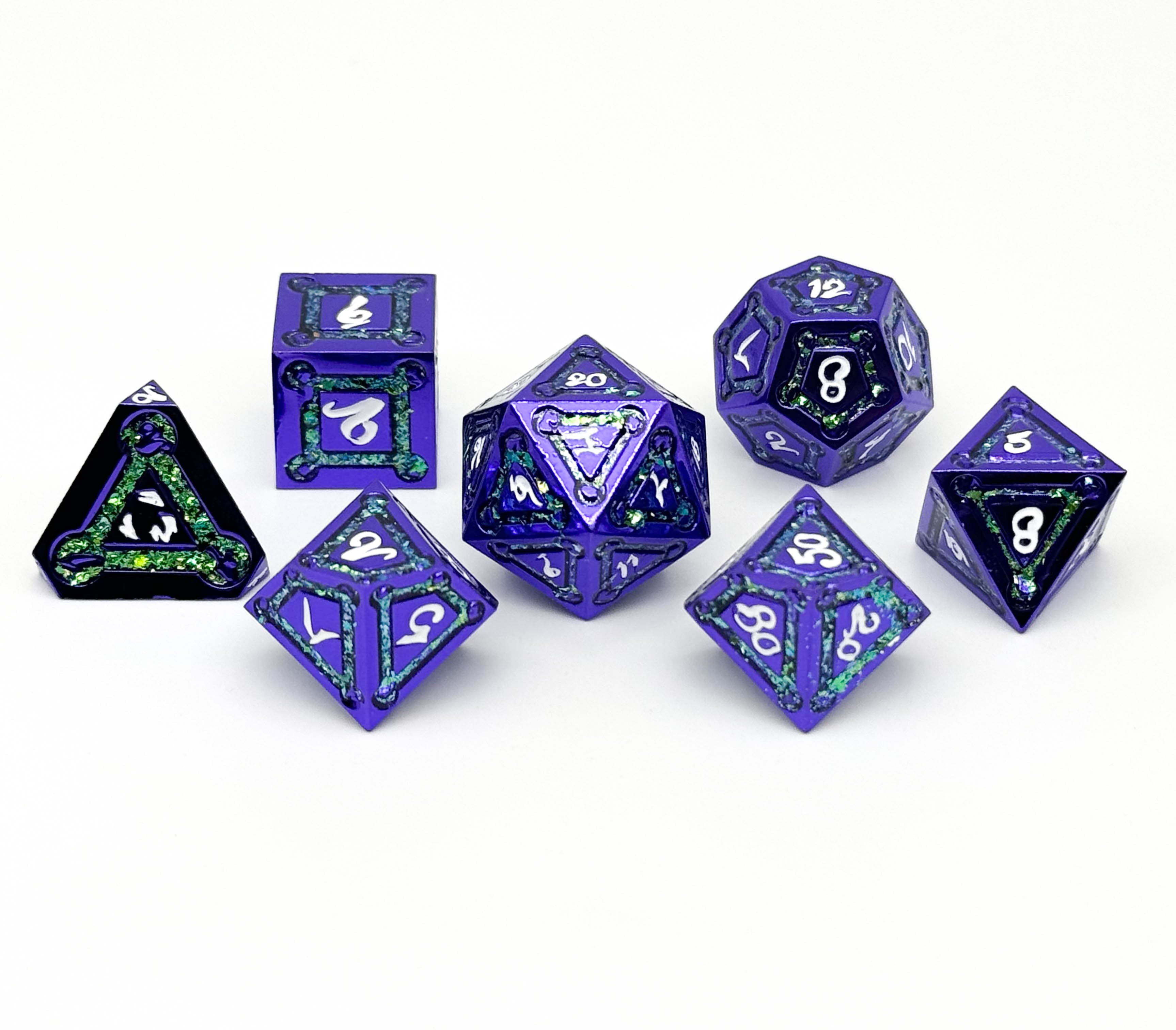 Spell Circle Mystery Dice Set-Mystery Deals-Norse Foundry-mystery dice-dungeons and dragons-d&d-dungeons & dragons-mystery deal-Perfect for Tabletop RPGs