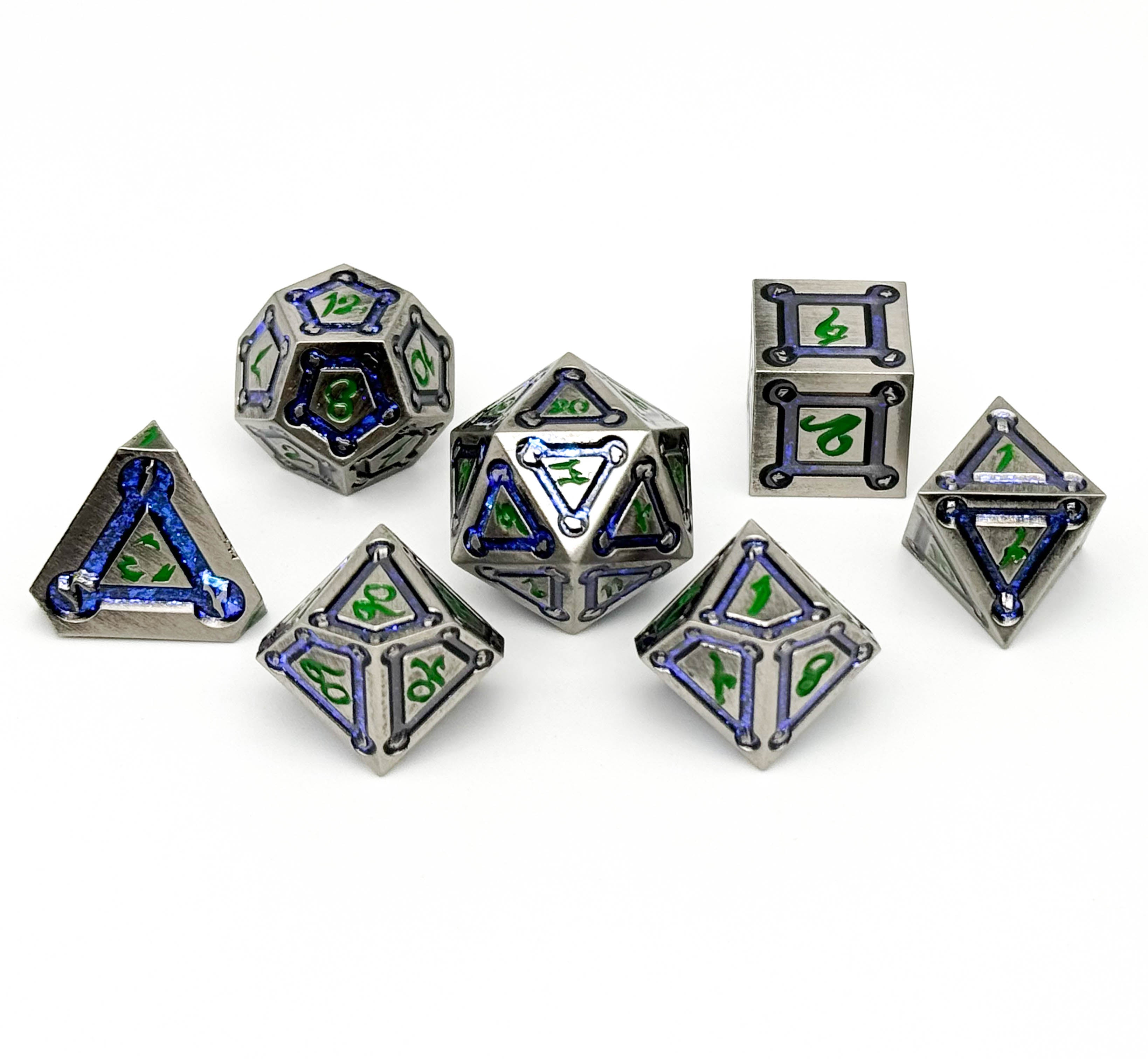 Spell Circle Mystery Dice Set-Mystery Deals-Norse Foundry-mystery dice-dungeons and dragons-d&d-dungeons & dragons-mystery deal-Perfect for Tabletop RPGs