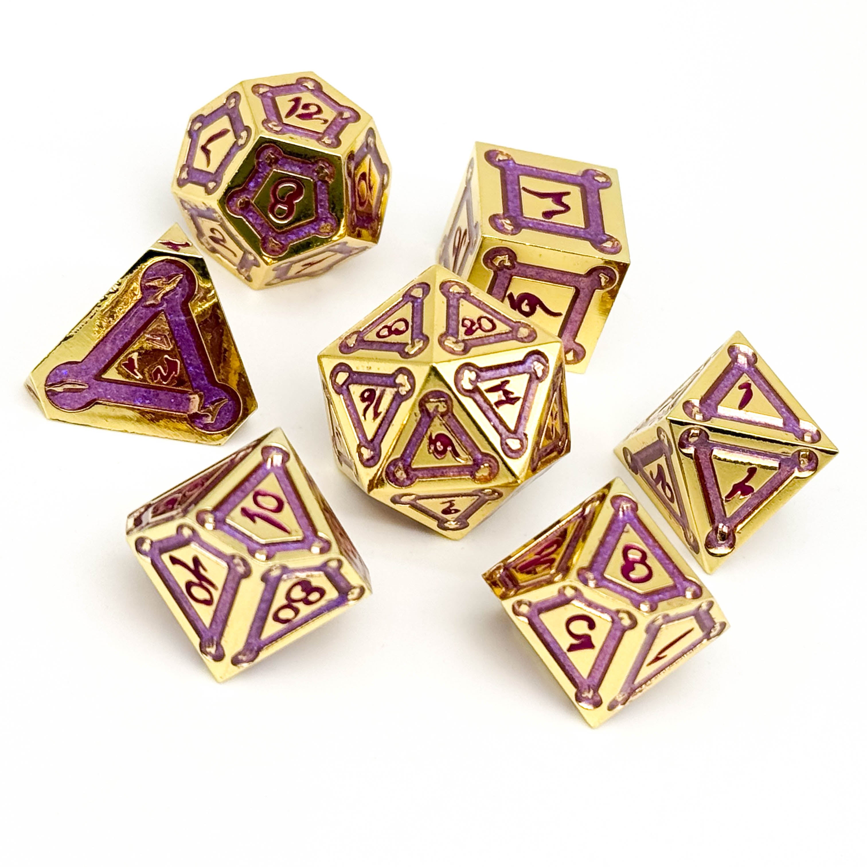 Spell Circle Mystery Dice Set-Mystery Deals-Norse Foundry-mystery dice-dungeons and dragons-d&d-dungeons & dragons-mystery deal-Perfect for Tabletop RPGs