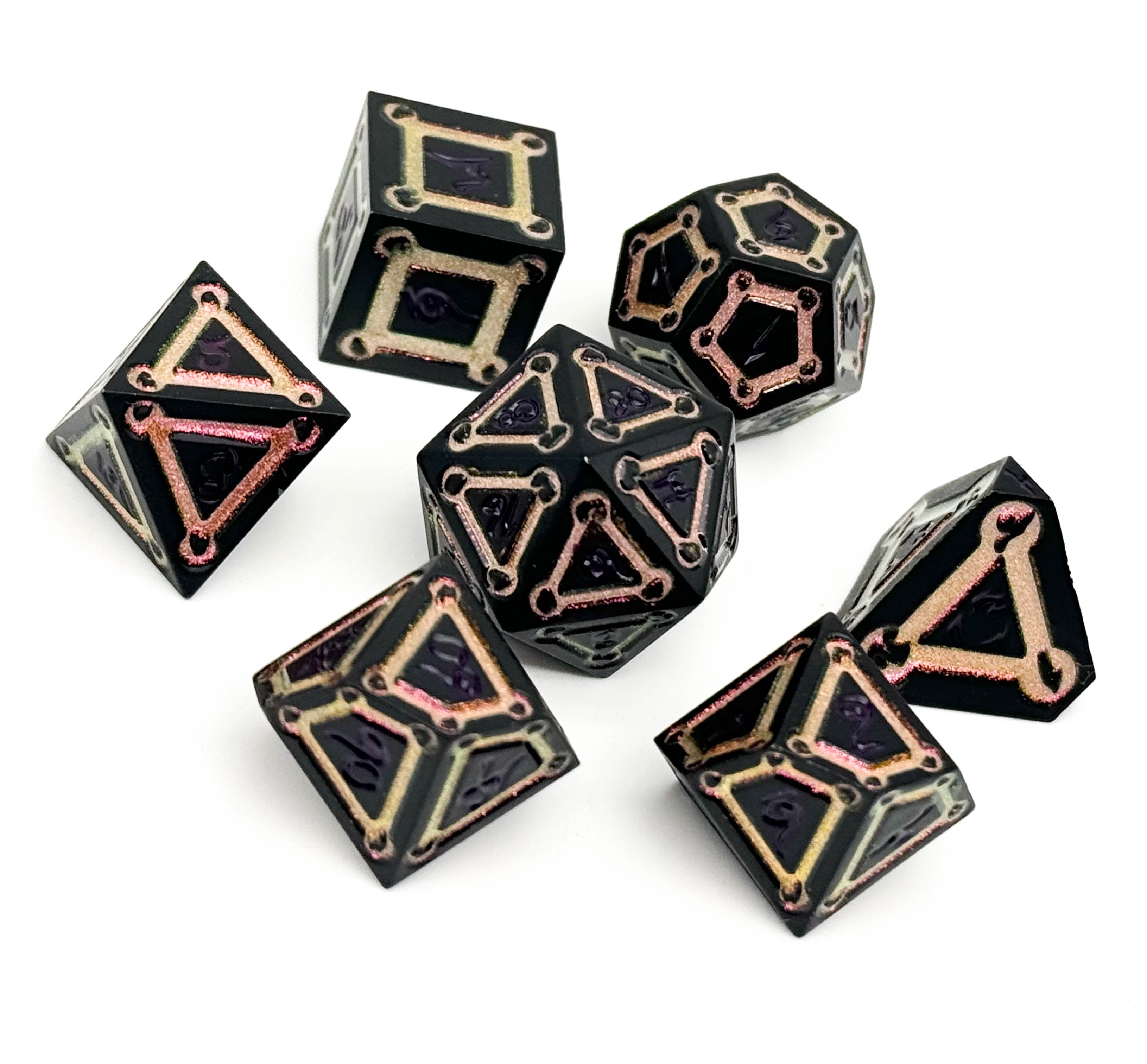 Spell Circle Mystery Dice Set-Mystery Deals-Norse Foundry-mystery dice-dungeons and dragons-d&d-dungeons & dragons-mystery deal-Perfect for Tabletop RPGs