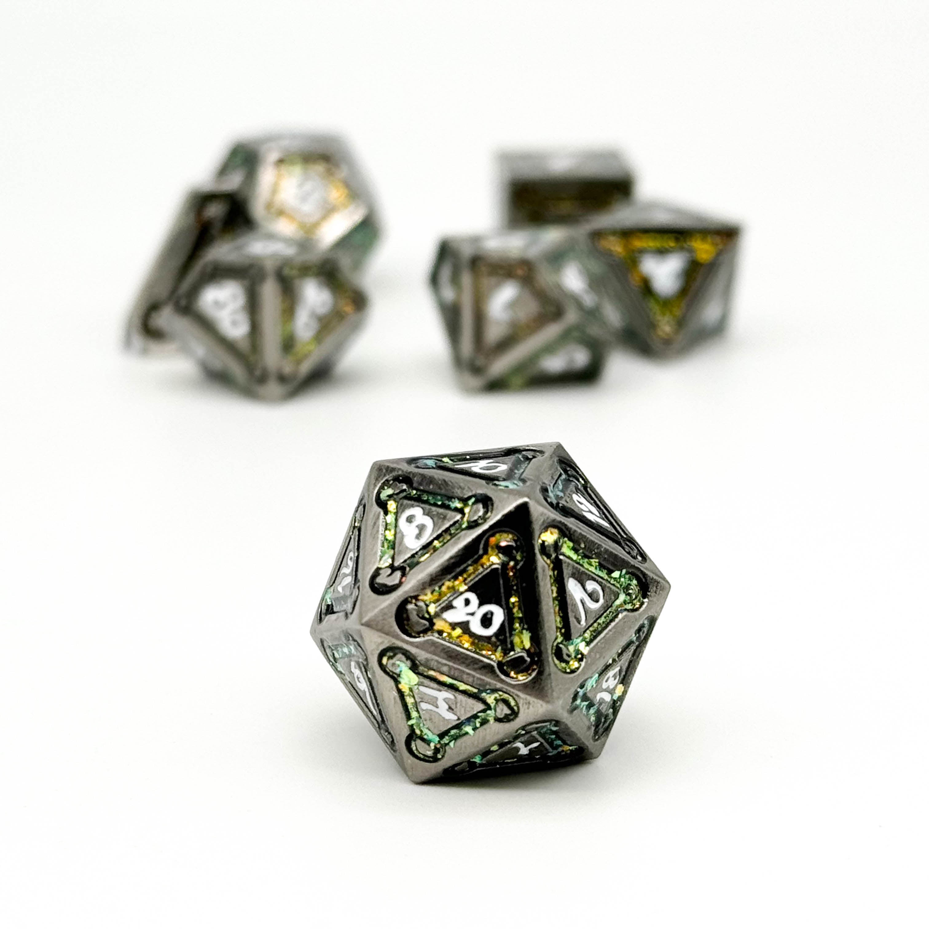 Spell Circle Mystery Dice Set-Mystery Deals-Norse Foundry-mystery dice-dungeons and dragons-d&d-dungeons & dragons-mystery deal-Perfect for Tabletop RPGs