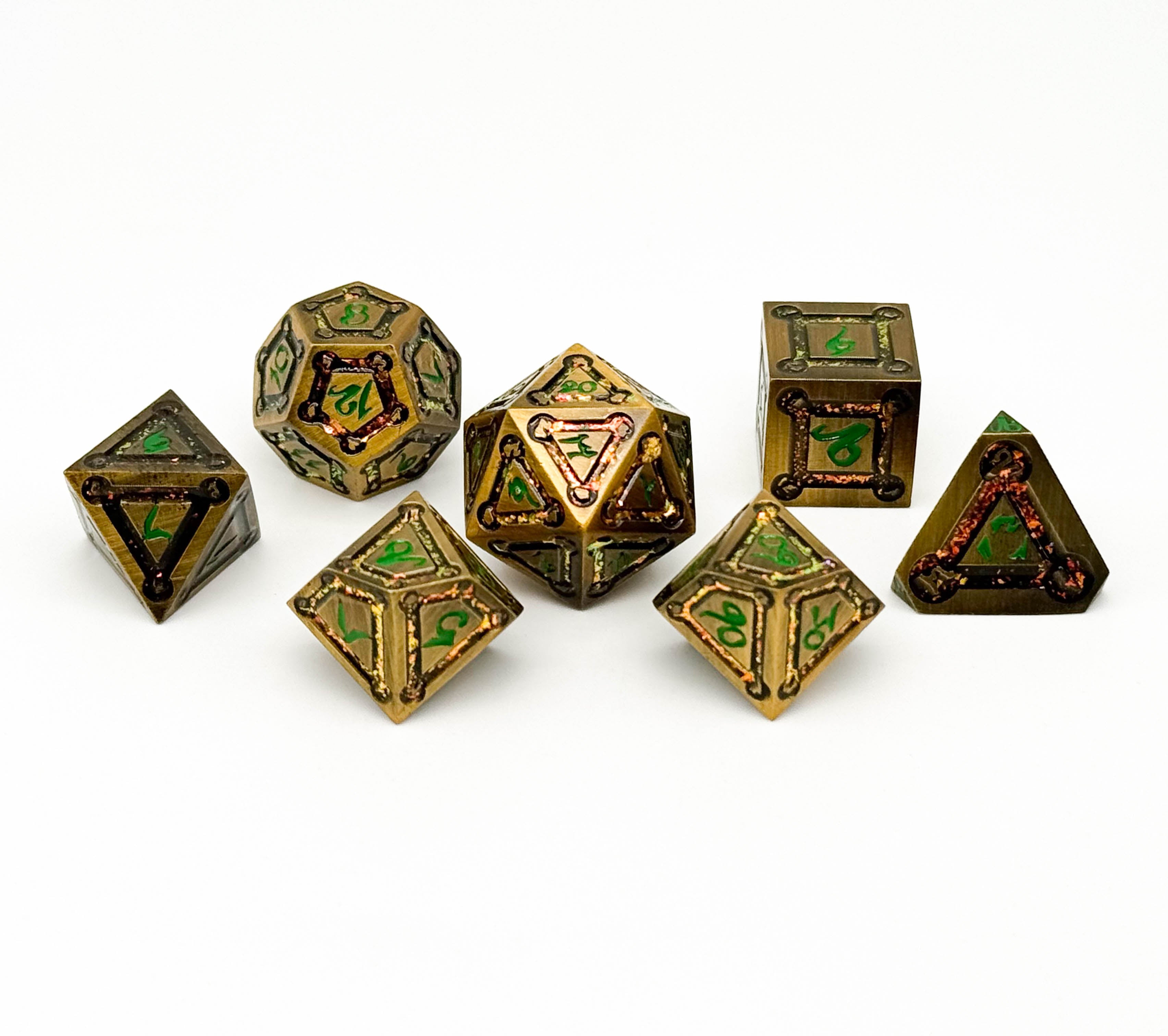 Spell Circle Mystery Dice Set-Mystery Deals-Norse Foundry-mystery dice-dungeons and dragons-dnd-dungeons & dragons-mystery deal-Perfect for Tabletop RPGs