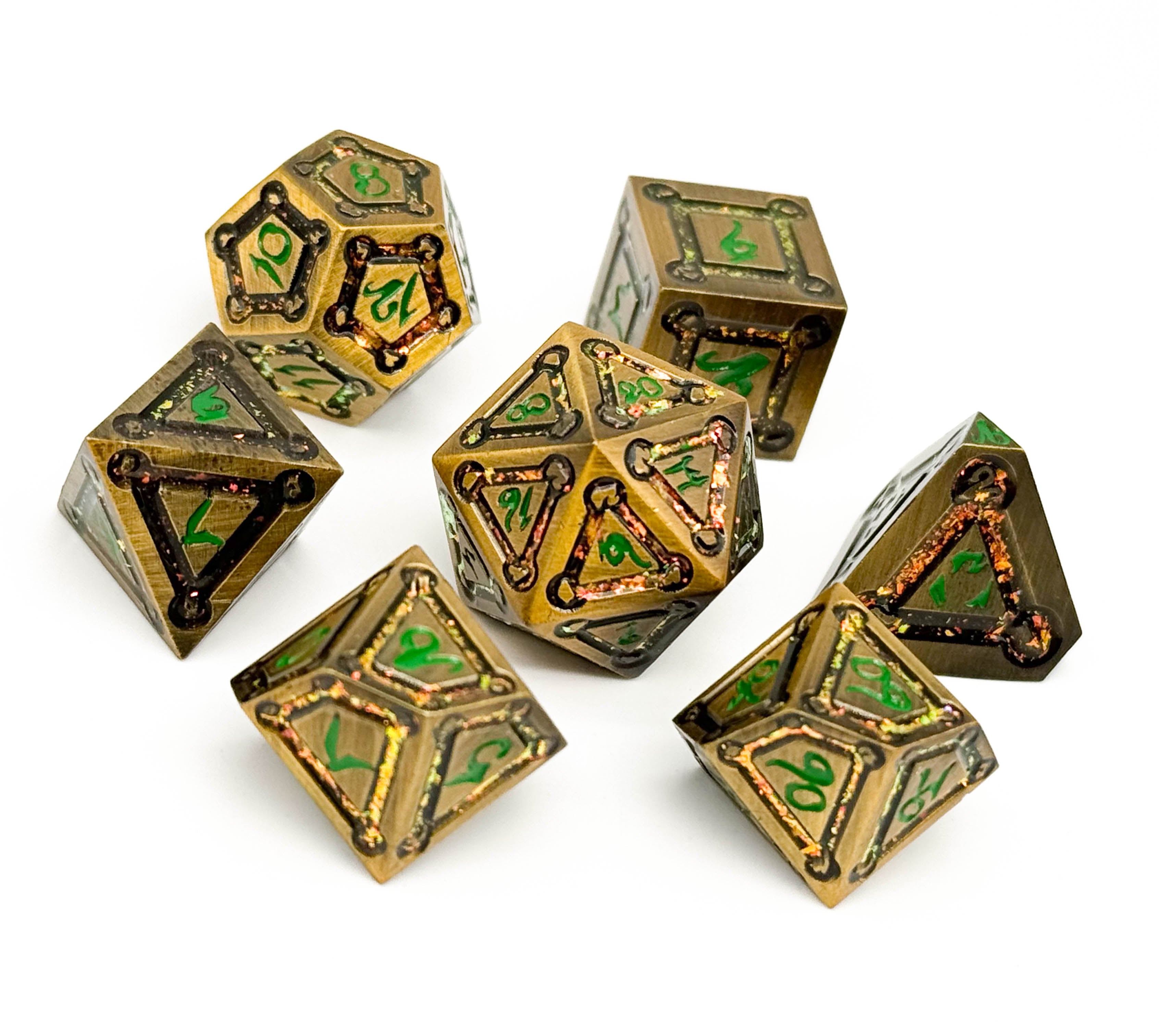 Spell Circle Mystery Dice Set-Mystery Deals-Norse Foundry-mystery dice-dungeons and dragons-dnd-dungeons & dragons-mystery deal-Perfect for Tabletop RPGs