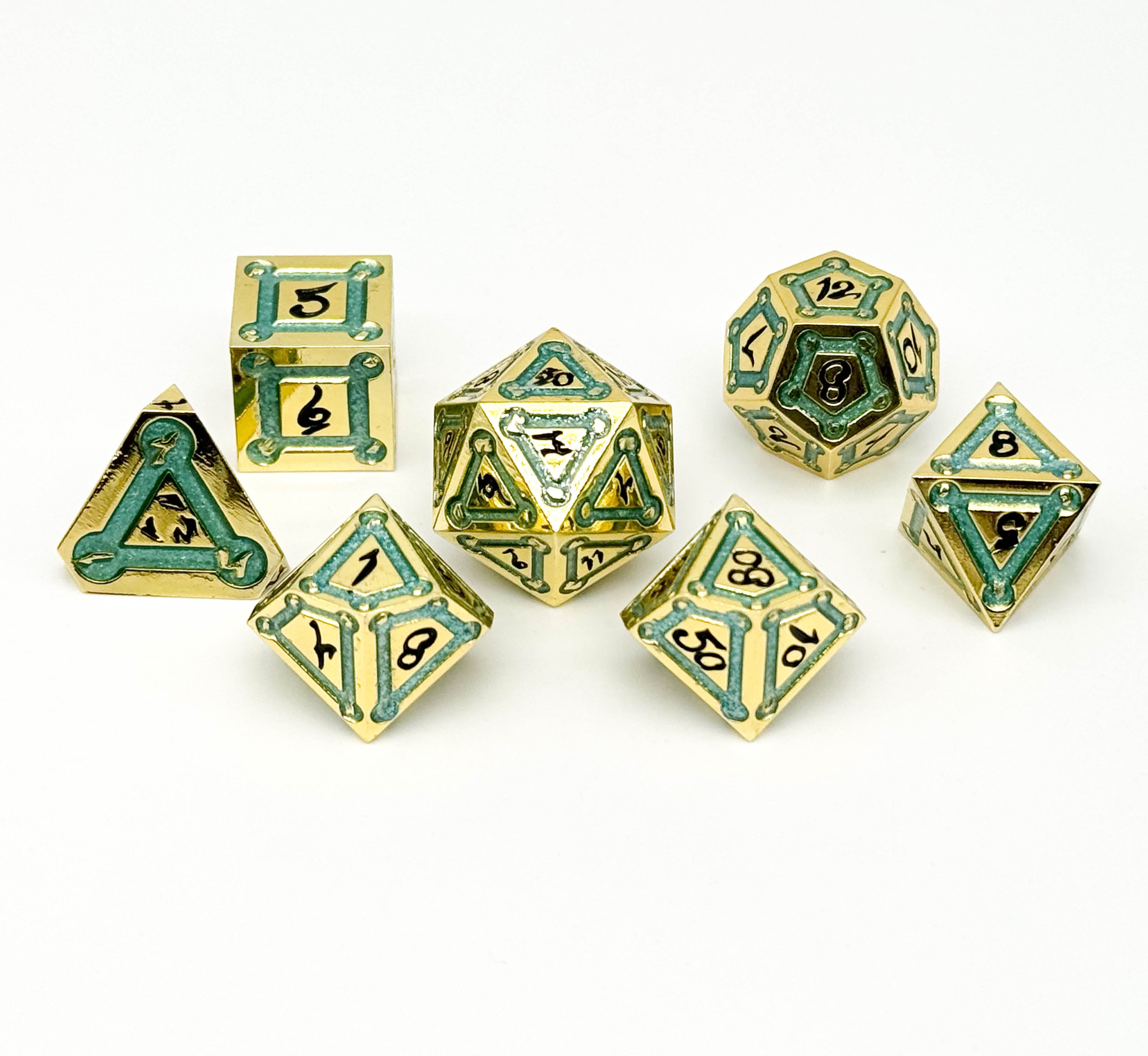 Spell Circle Mystery Dice Set-Mystery Deals-Norse Foundry-mystery dice-dungeons and dragons-dnd-dungeons & dragons-mystery deal-Perfect for Tabletop RPGs