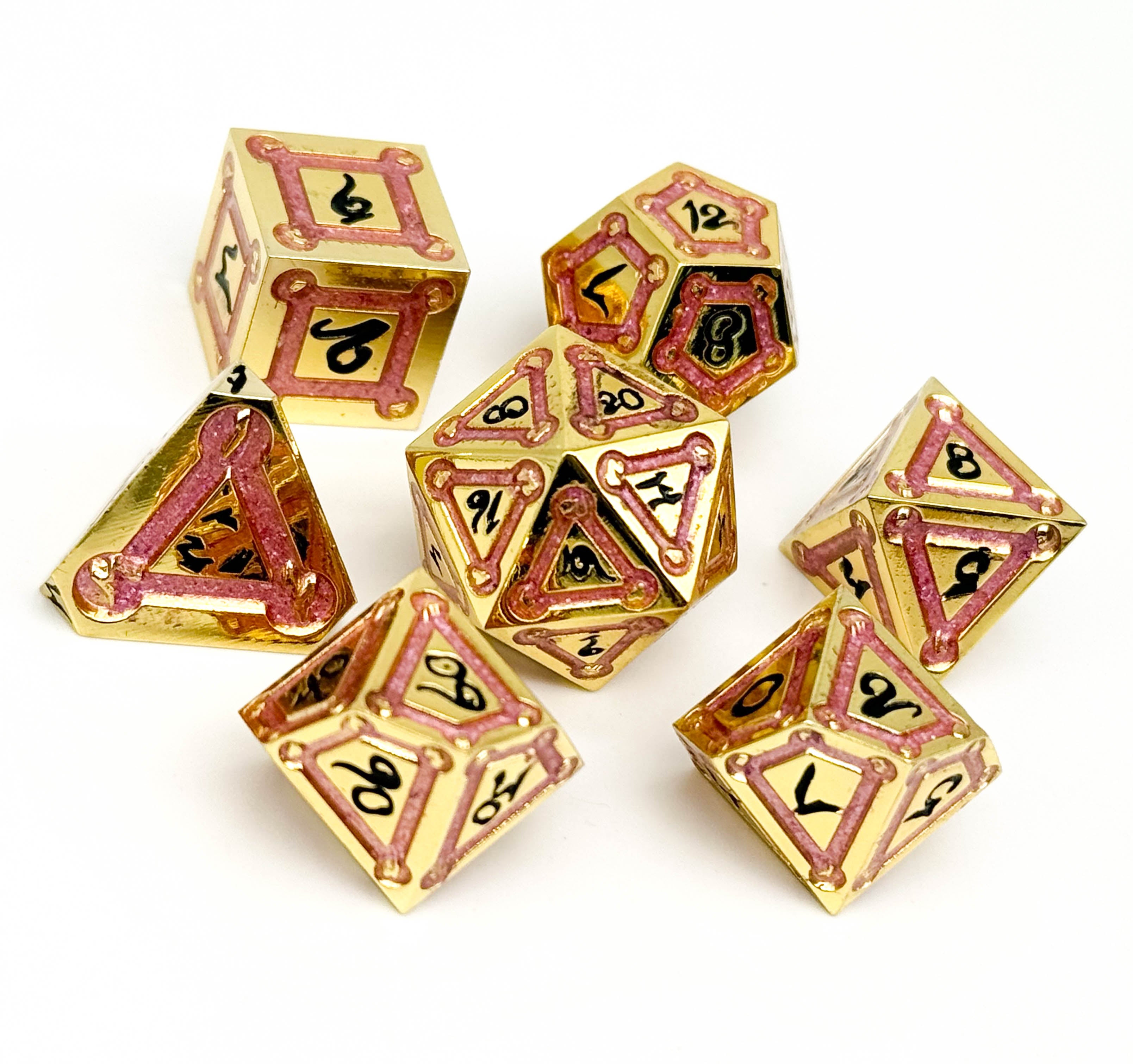 Spell Circle Mystery Dice Set-Mystery Deals-Norse Foundry-mystery dice-dungeons and dragons-dnd-dungeons & dragons-mystery deal-Perfect for Tabletop RPGs