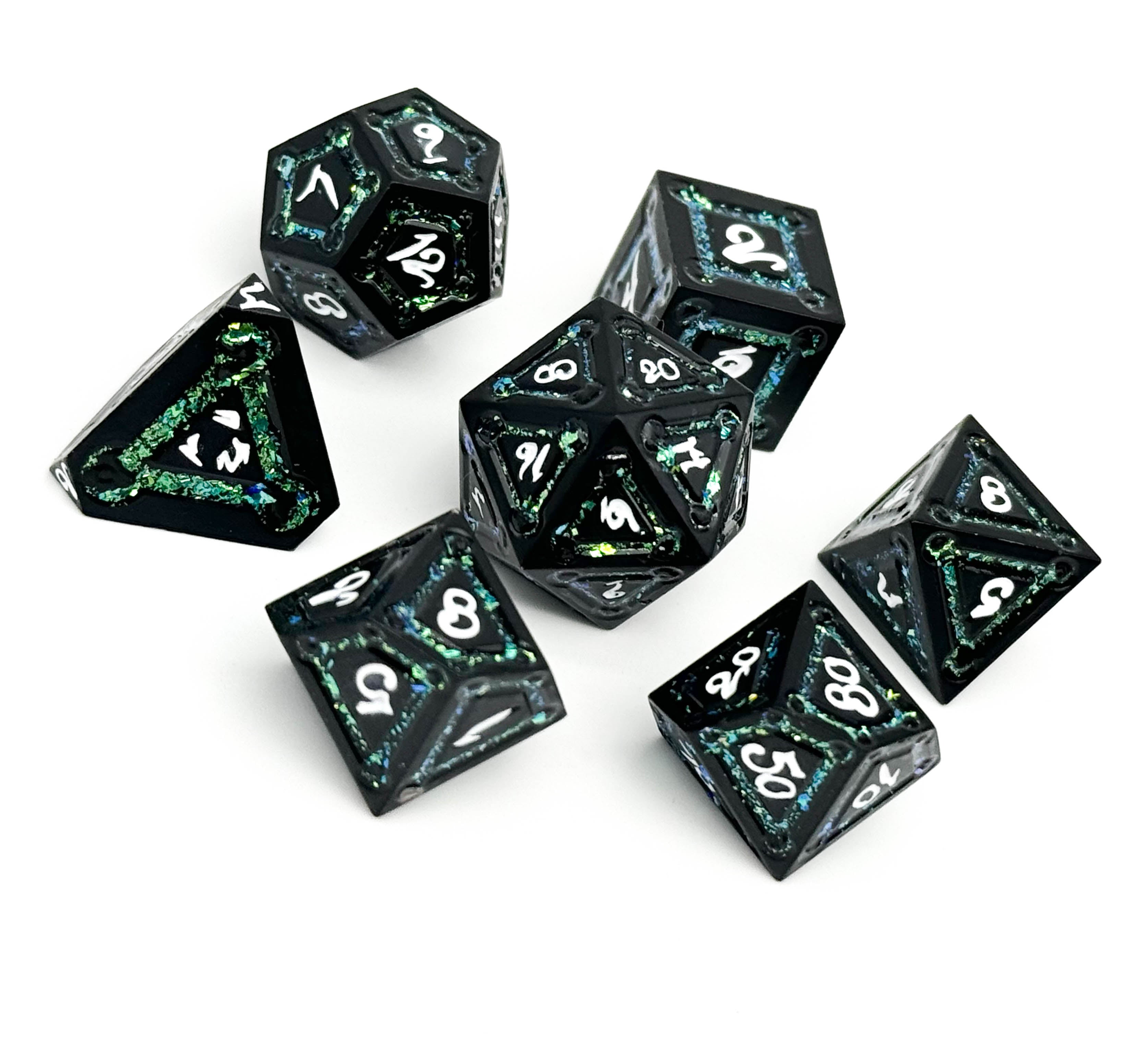 Spell Circle Mystery Dice Set-Mystery Deals-Norse Foundry-mystery dice-dungeons and dragons-dnd-dungeons & dragons-mystery deal-Perfect for Tabletop RPGs