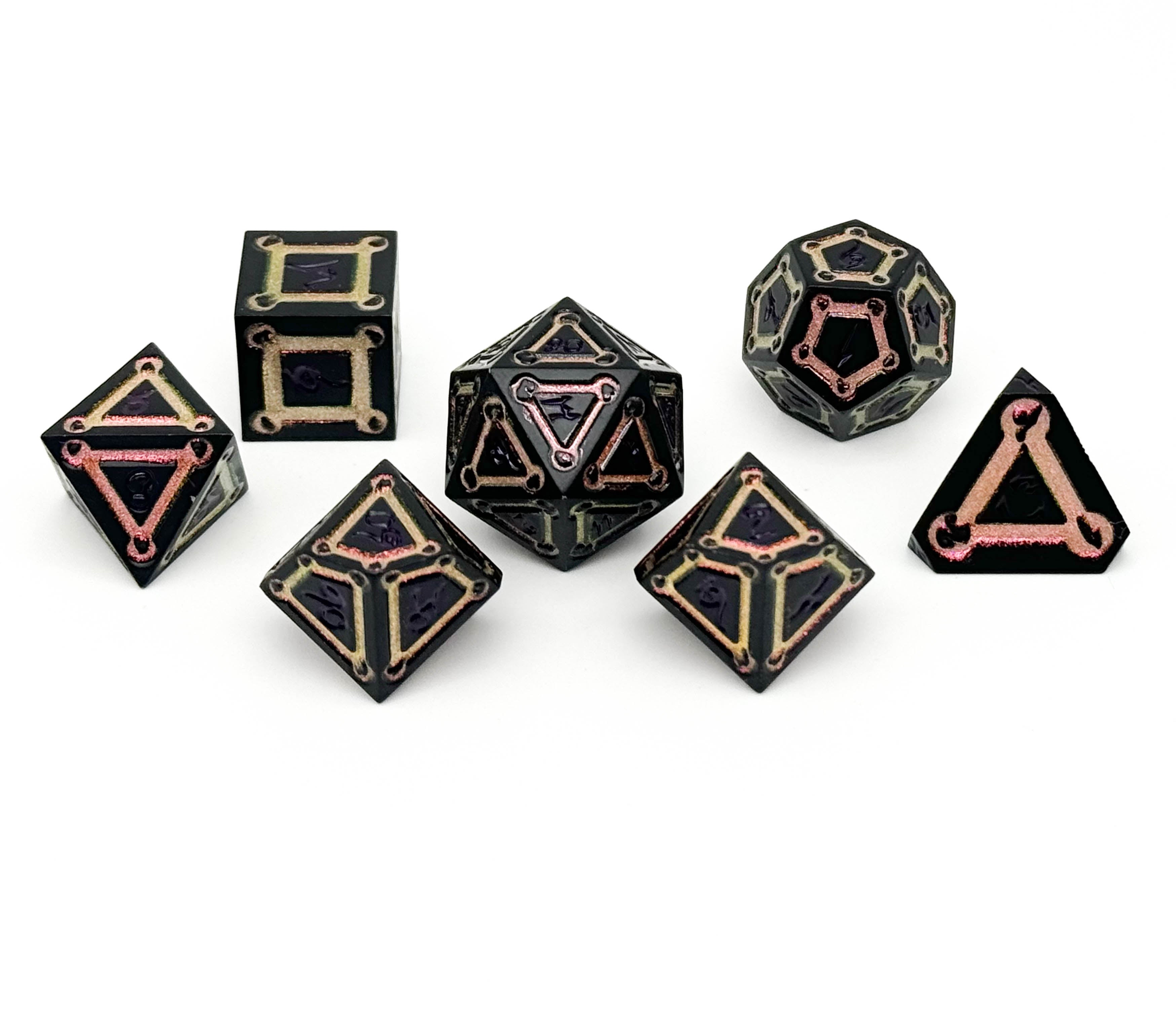 Spell Circle Mystery Dice Set-Mystery Deals-Norse Foundry-mystery dice-dungeons and dragons-dnd-dungeons & dragons-mystery deal-Perfect for Tabletop RPGs