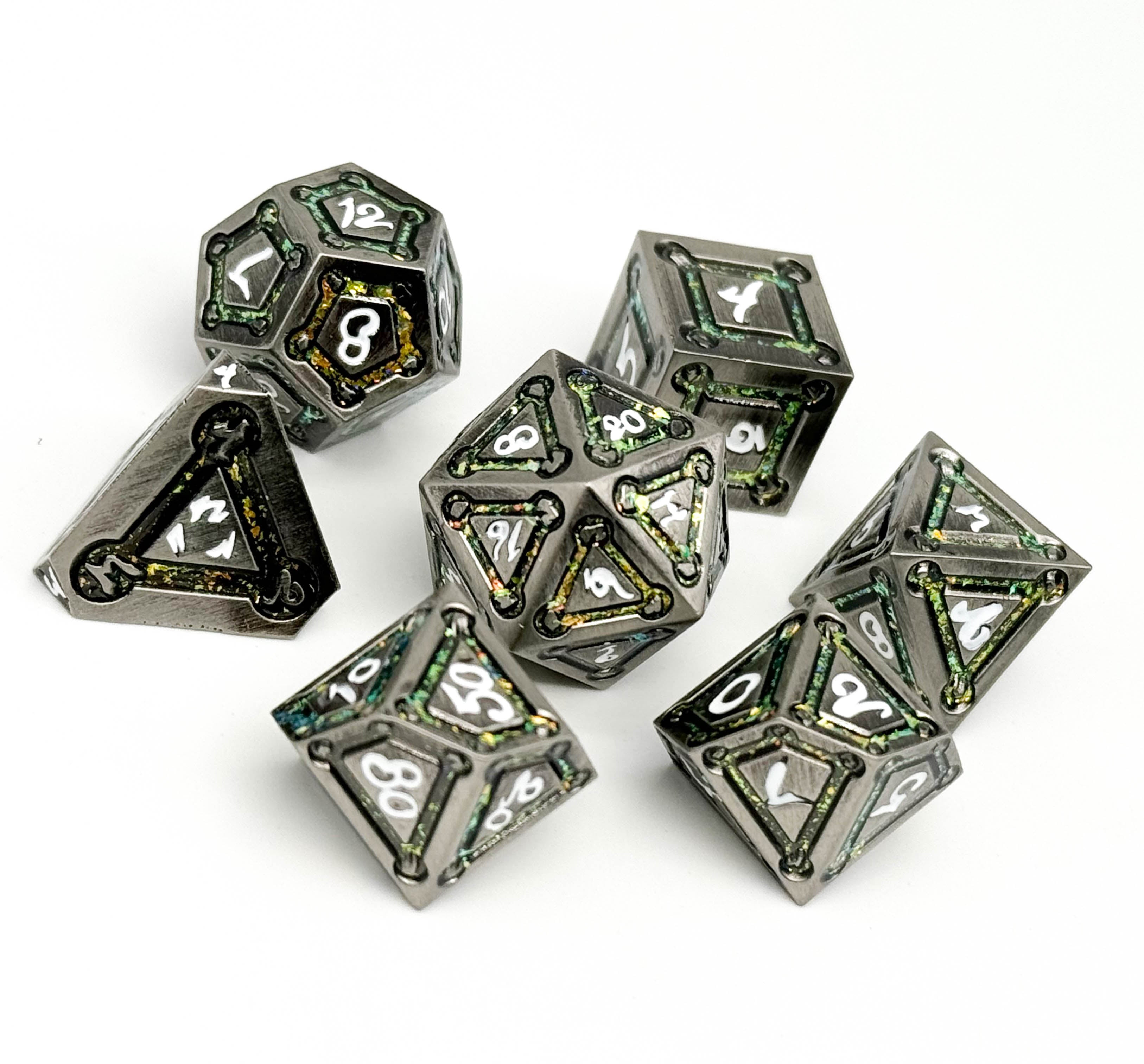 Spell Circle Mystery Dice Set-Mystery Deals-Norse Foundry-mystery dice-dungeons and dragons-dnd-dungeons & dragons-mystery deal-Perfect for Tabletop RPGs