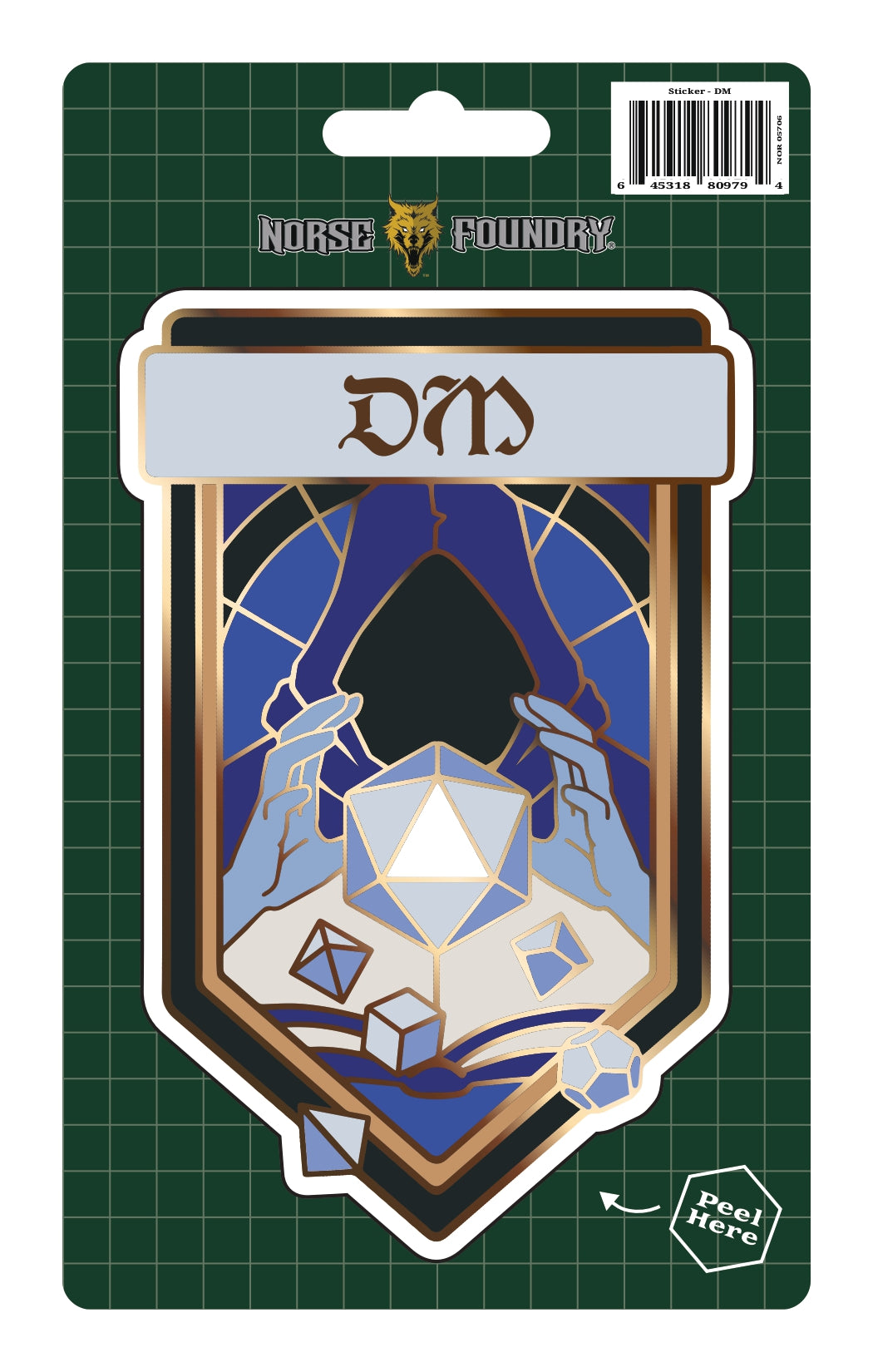 Sticker - DM-Stickers-Norse Foundry-d&d-dungeons & dragons-accessories-d&d stickers-class sticker-sticker collections