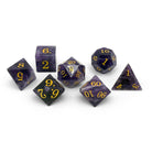 Storybook - Amethyst-Gemstone Dice-Norse Foundry-Gemstone Dice-Dungeons & Dragons Dice-Gem Dice-D&D Dice-Gaming Dice-Perfect for Tabletop RPGs-Dice Set