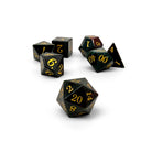 Storybook - Bloodstone-Gemstone Dice-Norse Foundry-Gemstone Dice-Dungeons & Dragons Dice-Gem Dice-DnD Dice-Gaming Dice-Perfect for Tabletop RPGs-Dice Set