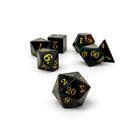 Storybook - Bloodstone-Gemstone Dice-Norse Foundry-Norse Foundry-dungeons & dragons-d&d dice set-rpg dice set-gemstone dice set-d&d-tin book-perfect for tabletop rpgs