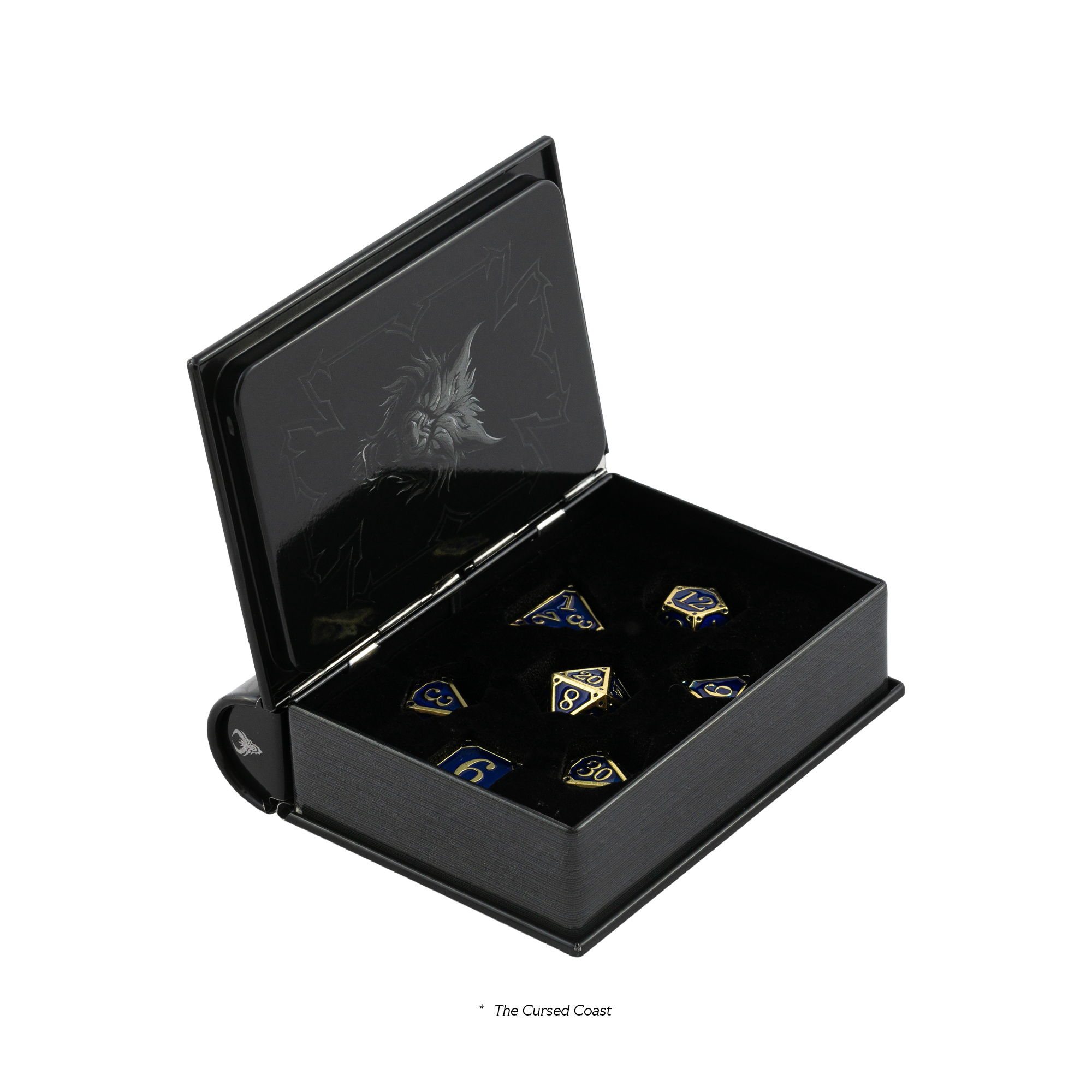 Storybook - Crownless King-Metal - Zinc Alloy Dice-Norse Foundry-Norse Foundry-dungeons & dragons-d&d dice set-rpg dice set-d20-metal dice set-d&d-perfect for tabletop rpgs