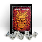 Storybook - Shattered Opalite-Glass Dice-Norse Foundry -Glass Dice-Dungeons & Dragons Dice-Glass Dice-D&D Dice-Gaming Dice-Perfect for Tabletop RPGs-Dice Set