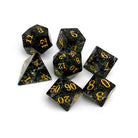 Storybook - Shattered Smoke Zircon-Glass Dice-Norse Foundry -Glass Dice-Dungeons & Dragons Dice-Glass Dice-DnD Dice-Gaming Dice-Perfect for Tabletop RPGs-Dice Set