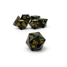 Storybook - Shattered Smoke Zircon-Glass Dice-Norse Foundry -Glass Dice-Dungeons & Dragons Dice-Glass Dice-DnD Dice-Gaming Dice-Perfect for Tabletop RPGs-Dice Set