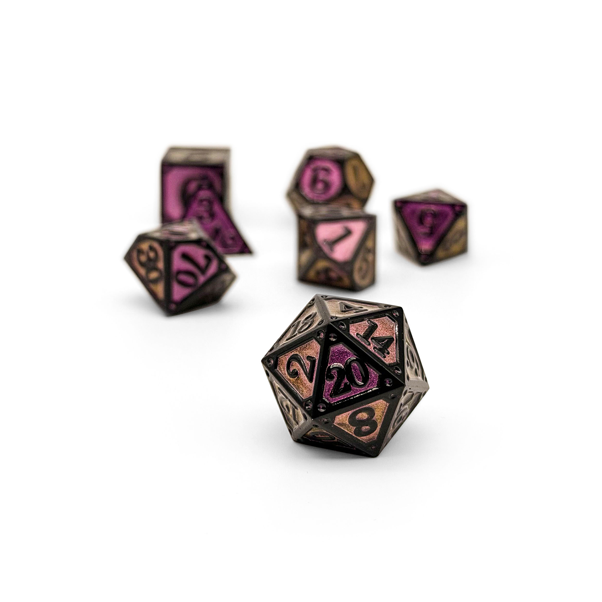 Storybook - The Dead Risen-Metal - Zinc Alloy Dice-Norse Foundry -Norse Foundry-dungeons & dragons-d&d dice set-rpg dice set-d20-metal dice set-d&d-perfect for tabletop rpgs