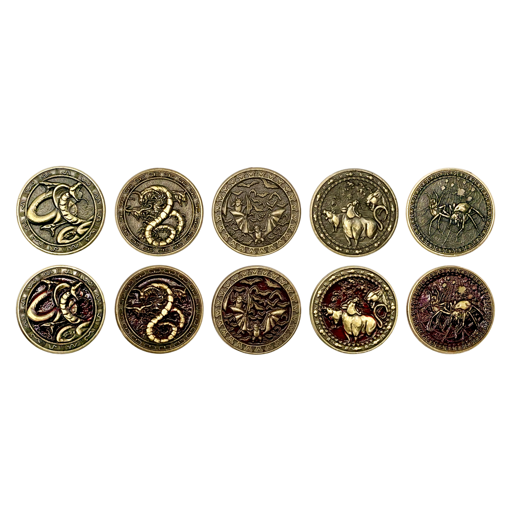 Monster Coins - Swarms - 10 Pack