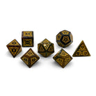 Sylvan Weaver - Indian Agate-Gemstone Dice-Norse Foundry-Dungeons and Dragons-DND Dice-D20-Dice Set-D&D-Perfect for Tabletop RPGs