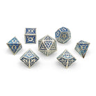 Sylvan Weaver - Moonspire - Metal Dice Set-Metal - Zinc Alloy Dice-Norse Foundry-Norse Foundry-dungeons & dragons-d&d dice set-rpg dice set-d20-metal dice set-d&d-perfect for tabletop rpgs