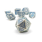 Sylvan Weaver - Moonspire - Metal Dice Set-Metal - Zinc Alloy Dice-Norse Foundry-Norse Foundry-dungeons & dragons-d&d dice set-rpg dice set-d20-metal dice set-d&d-perfect for tabletop rpgs