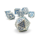 Sylvan Weaver - Moonspire - Metal Dice Set-Metal - Zinc Alloy Dice-Norse Foundry-Norse Foundry-dungeons & dragons-d&d dice set-rpg dice set-d20-metal dice set-d&d-perfect for tabletop rpgs