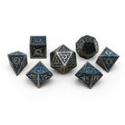 Sylvan Weaver - Skyforge Aegis - Metal Dice Set-Metal - Zinc Alloy Dice-Norse Foundry-Dungeons and Dragons-DND Dice-D20-Dice Set-DND-Perfect for Tabletop RPGs