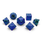 Sylvan Weaver - Twilight Bloom - Metal Dice Set-Metal - Zinc Alloy Dice-Norse Foundry-Norse Foundry-dungeons & dragons-d&d dice set-rpg dice set-d20-metal dice set-d&d-perfect for tabletop rpgs