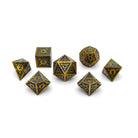 Sylvan Weaver - Verdant Vanguard - Metal Dice Set-Metal - Zinc Alloy Dice-Norse Foundry-Dungeons and Dragons-DND Dice-D20-Dice Set-D&D-Perfect for Tabletop RPGs