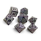 Sylvan Weaver - Wisp Caller - Metal Dice Set-Metal - Zinc Alloy Dice-Norse Foundry-Dungeons and Dragons-DND Dice-D20-Dice Set-D&D-Perfect for Tabletop RPGs
