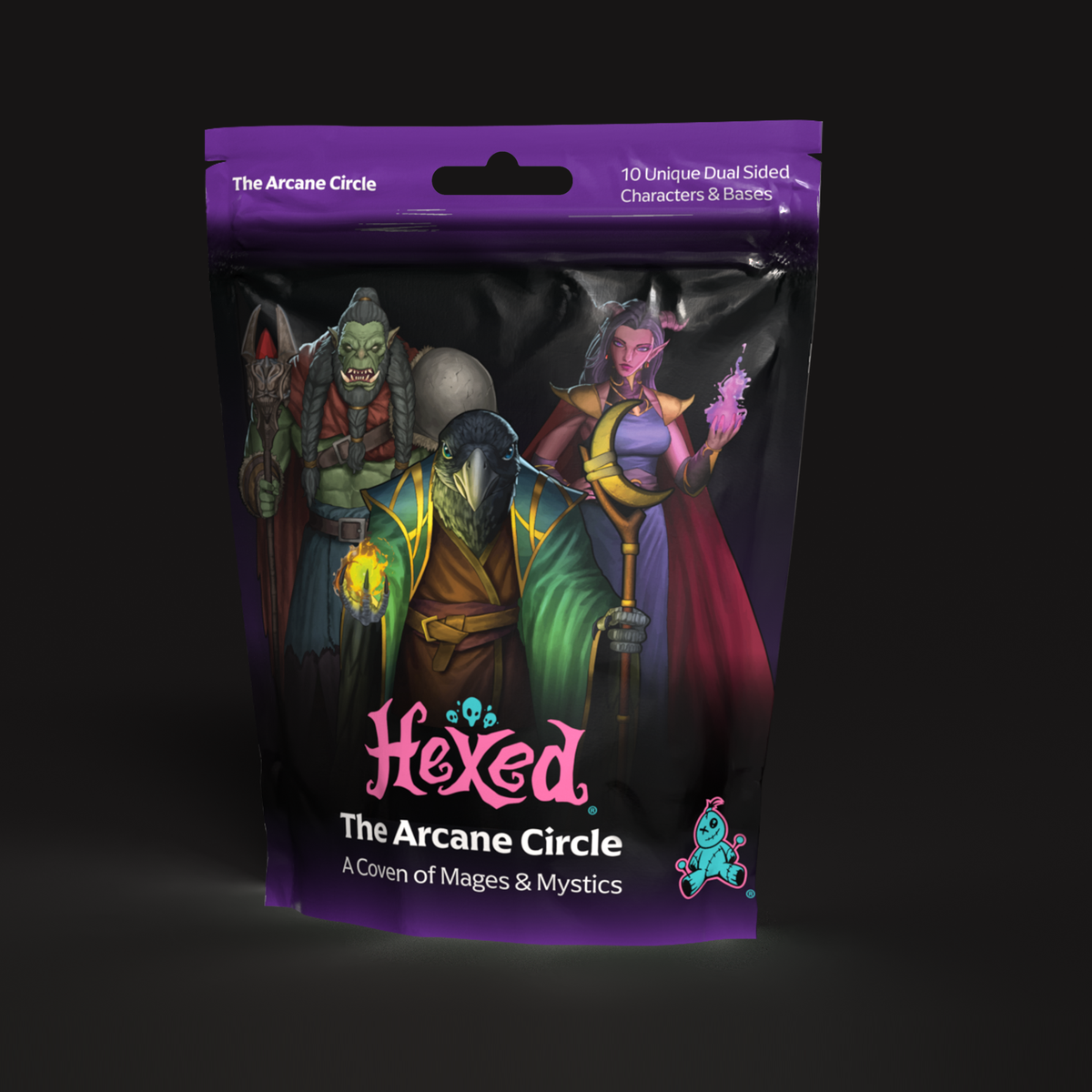 The Arcane Circle Acrylic Encounter Token – Hexed Ink