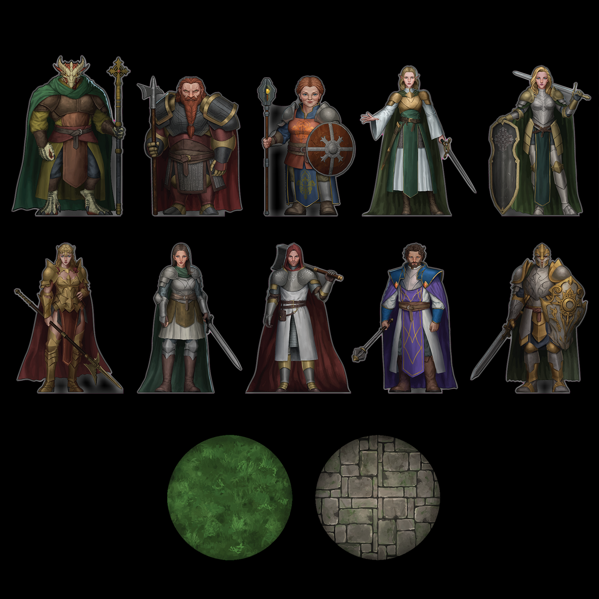 The Faithful Acrylic Encounter Token – Hexed Ink