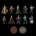 Townfolk Vol. 1 Acrylic Encounter Token – Hexed Ink