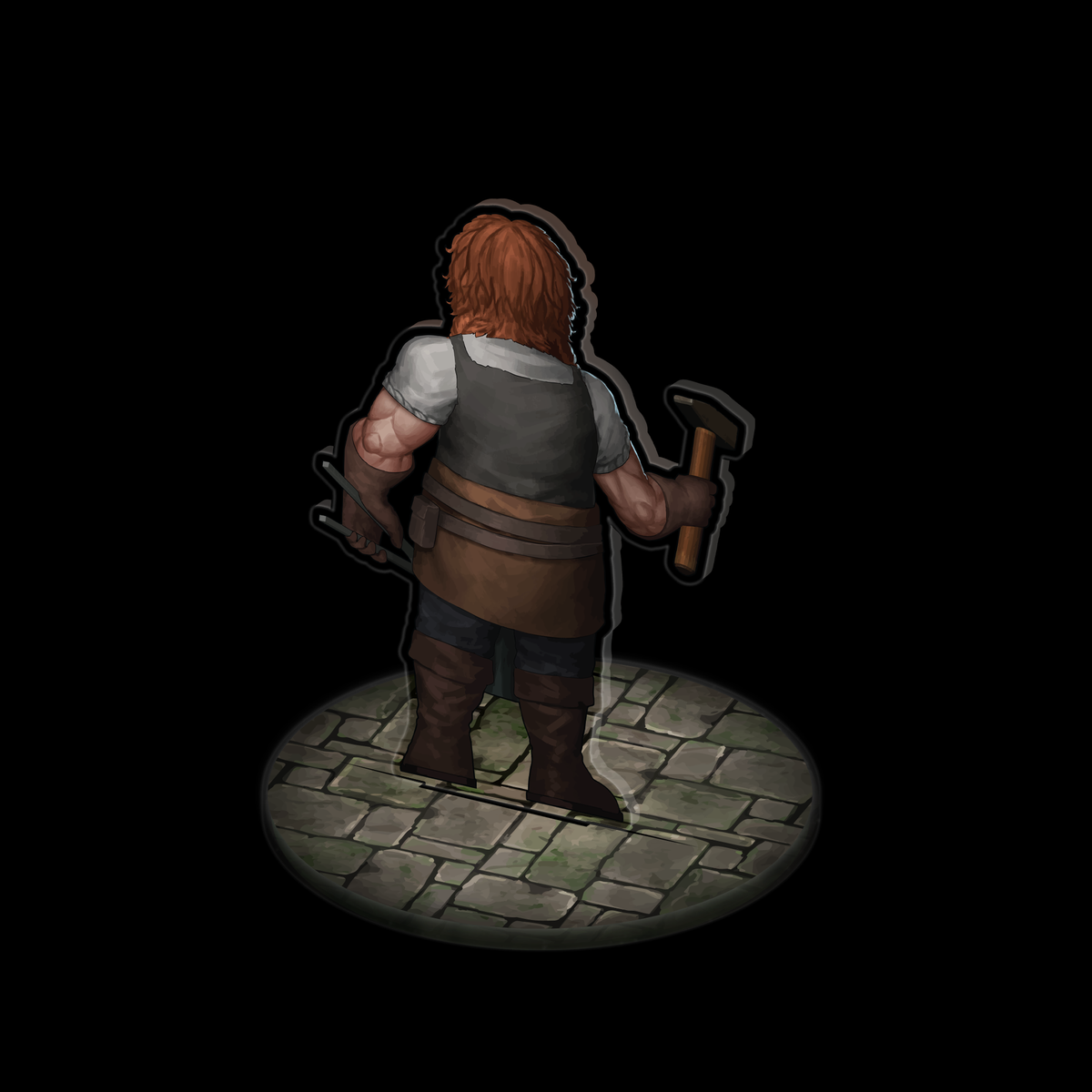 Townfolk Vol. 1 Acrylic Encounter Token – Hexed Ink