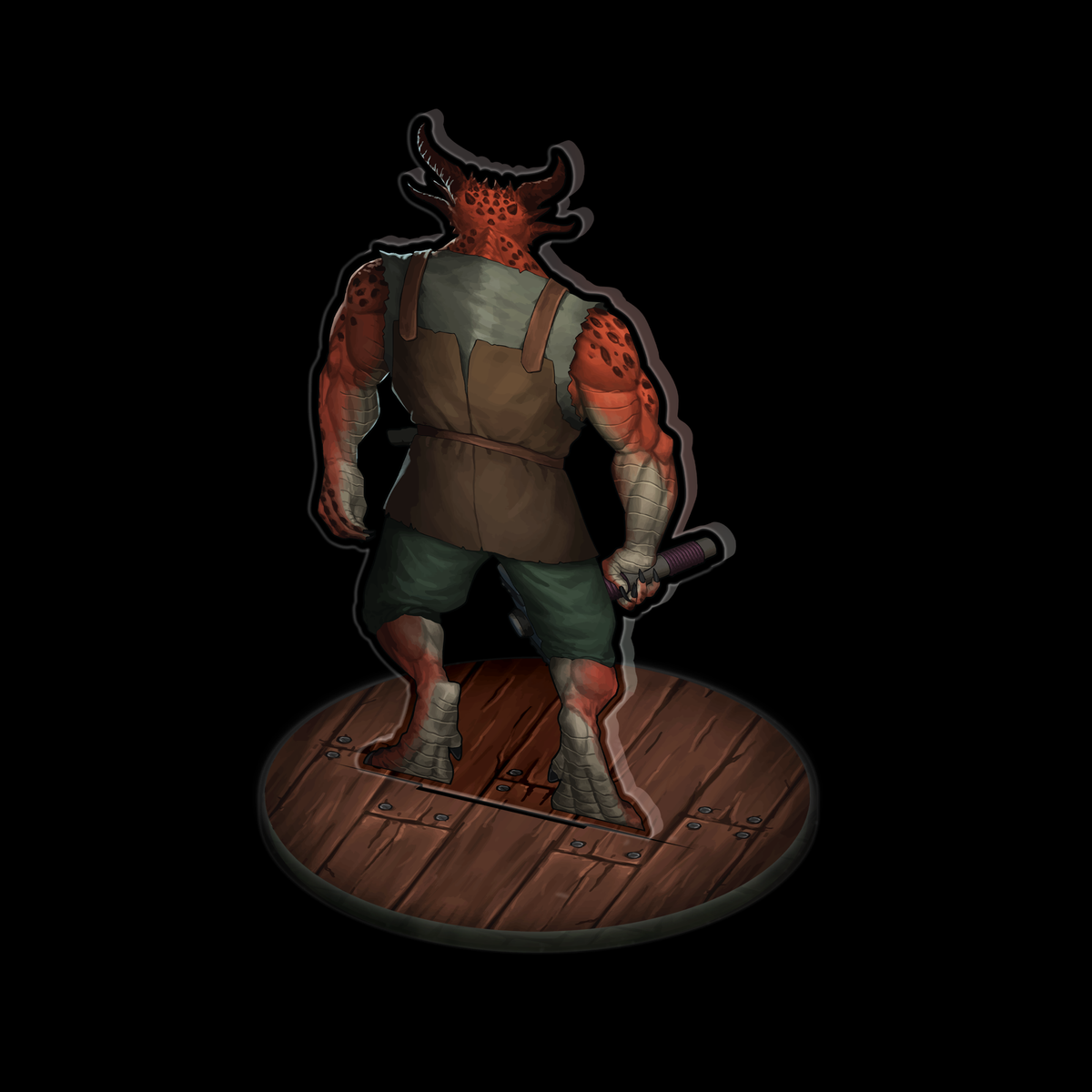 Townfolk Vol. 2 Acrylic Encounter Token – Hexed Ink