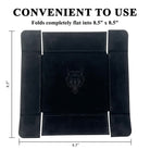 Tray of Folding™ Magnetic - Black-Dice Tray-Norse Foundry-Dice Tray-D&D Dice Tray-DND Dice Tray-D&D Accessories-DND Dice Storage