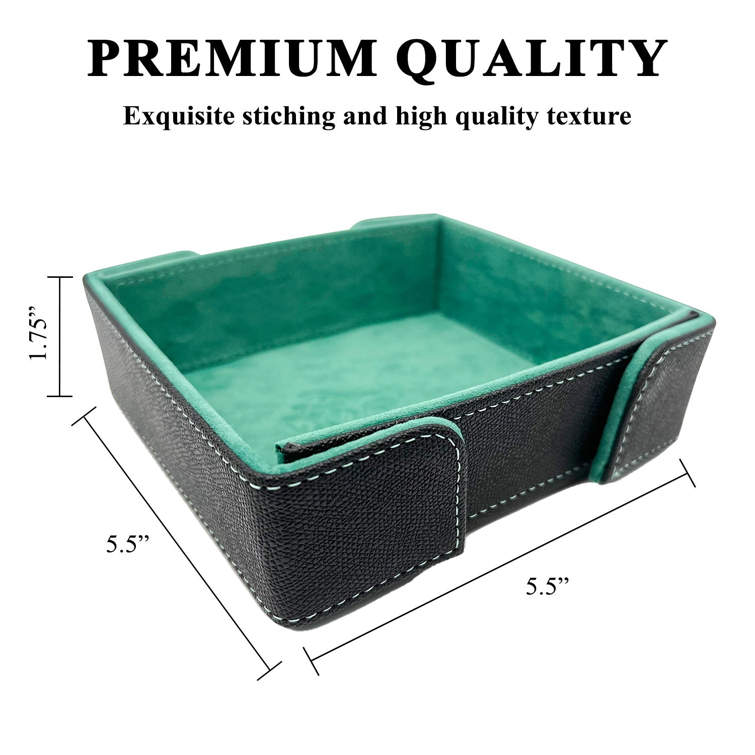 Tray of Folding™ Magnetic - Green-Dice Tray-Norse Foundry-Dice Tray-D&D Dice Tray-D&D Dice Tray-D&D Accessories-DnD Dice Storage