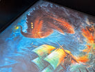 Tray of Folding™ Magnetic - Kraken by Crystal Sully-Crystal Sully Dice Tray-Norse Foundry -Dice Tray-D&D Dice Tray-DND Dice Tray-D&D Accessories-D&D Dice Storage-Collection Item