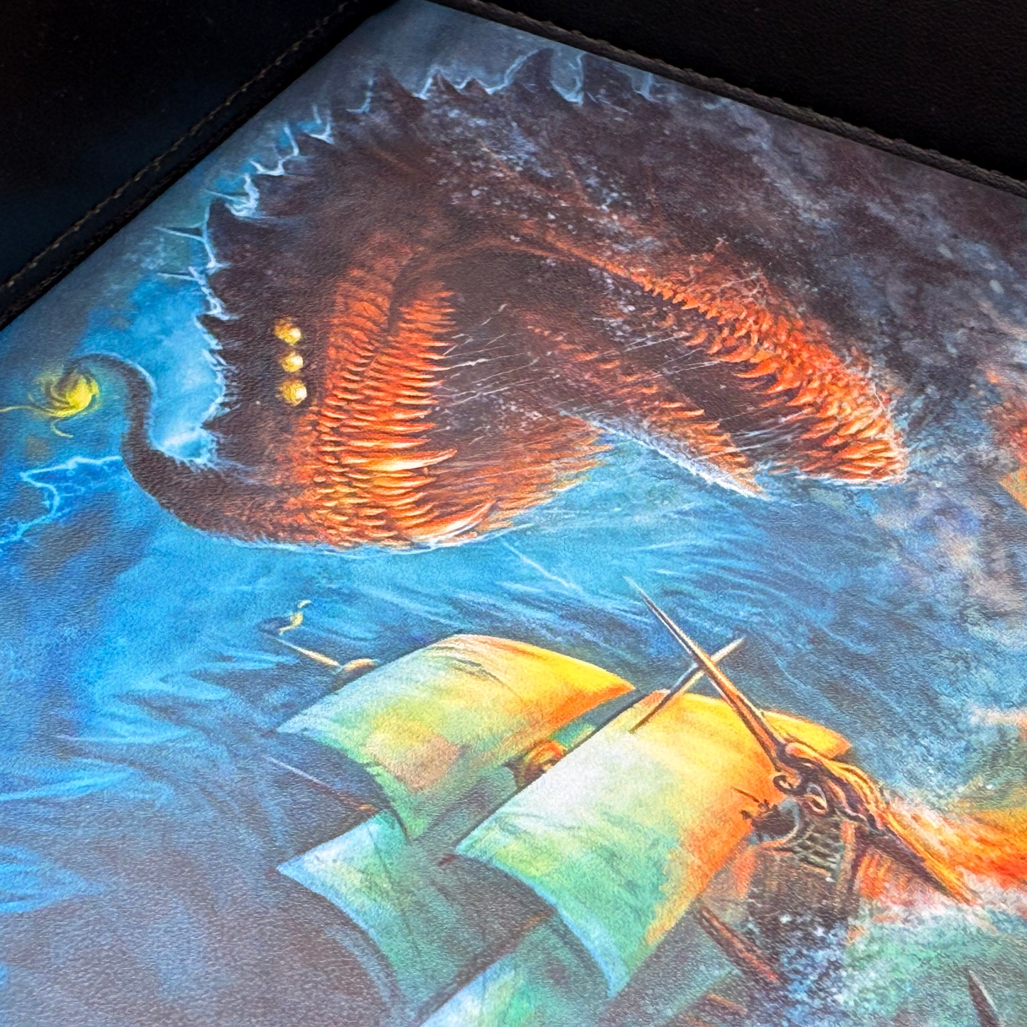 Tray of Folding™ Magnetic - Kraken by Crystal Sully-Crystal Sully Dice Tray-Norse Foundry -Dice Tray-D&D Dice Tray-DND Dice Tray-D&D Accessories-DND Dice Storage-Collection Item