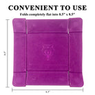 Tray of Folding™ Magnetic - Purple-Dice Tray-Norse Foundry-Dice Tray-D&D Dice Tray-DND Dice Tray-D&D Accessories-DND Dice Storage