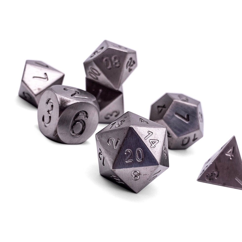 Tungsten Dice set