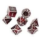 Vampire Blood - Norse Themed Metal Dice Set-Zinc Alloy Dice-Norse Foundry-Norse Foundry-dungeons & dragons-d&d dice set-rpg dice set-d20-metal dice set-d&d-perfect for tabletop rpgs