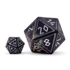 Vampire Lord - Nimbus™ Boulder® 55mm Aluminum Wondrous Dice-Dice-Norse Foundry-Norse Foundry-aluminum dice-dungeons & dragons-d&d dice-rpg dice-d20-d&d-55mm-oversize-boulder-perfect for tabletop rpgs