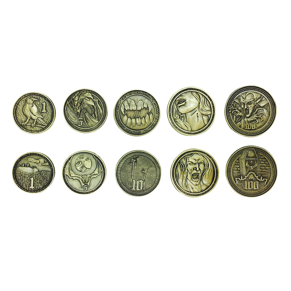Adventure Coins – Vampire Metal Coins Set of 10