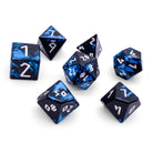 Willow O' Wisp - 7 Piece RPG Set 6063 Aluminum Wondrous Dice-Wondrous Dice | Set of 7-Norse Foundry-Norse Foundry-aluminum dice-dungeons & dragons-d&d dice set-rpg dice set-aluminum d&d dice set-d&d-lightweight-perfect for tabletop rpgs