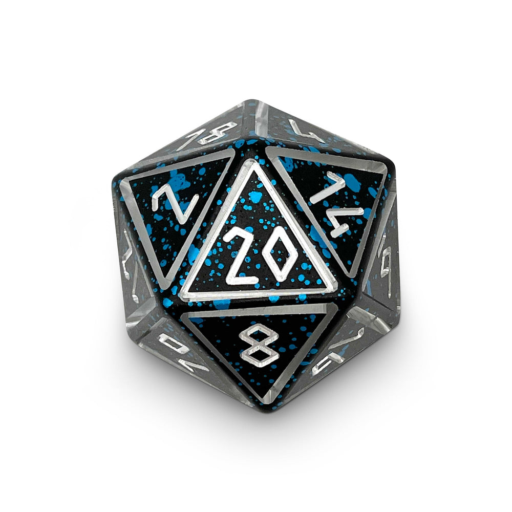 Willow O' Wisp - Nimbus™ Boulder® 55mm 6063 Aluminum Wondrous Dice